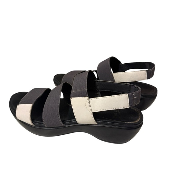 Sandals Diandra Grey/White Women's sandle soft and cozy.in great conditions - Picture 2 of 12